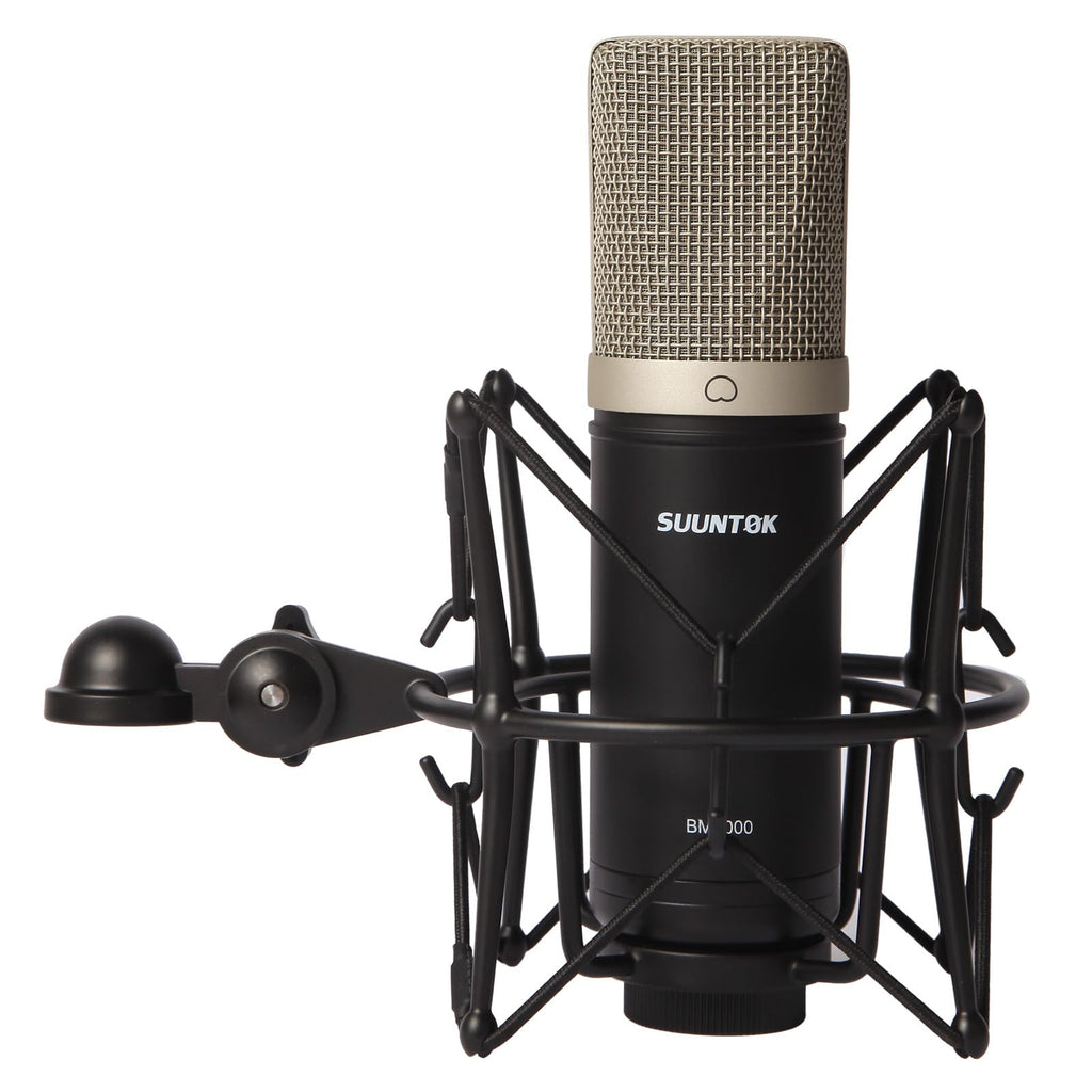 Condenser Microphone XLR Cardioid Microphone Kit with Shock Mount O56877