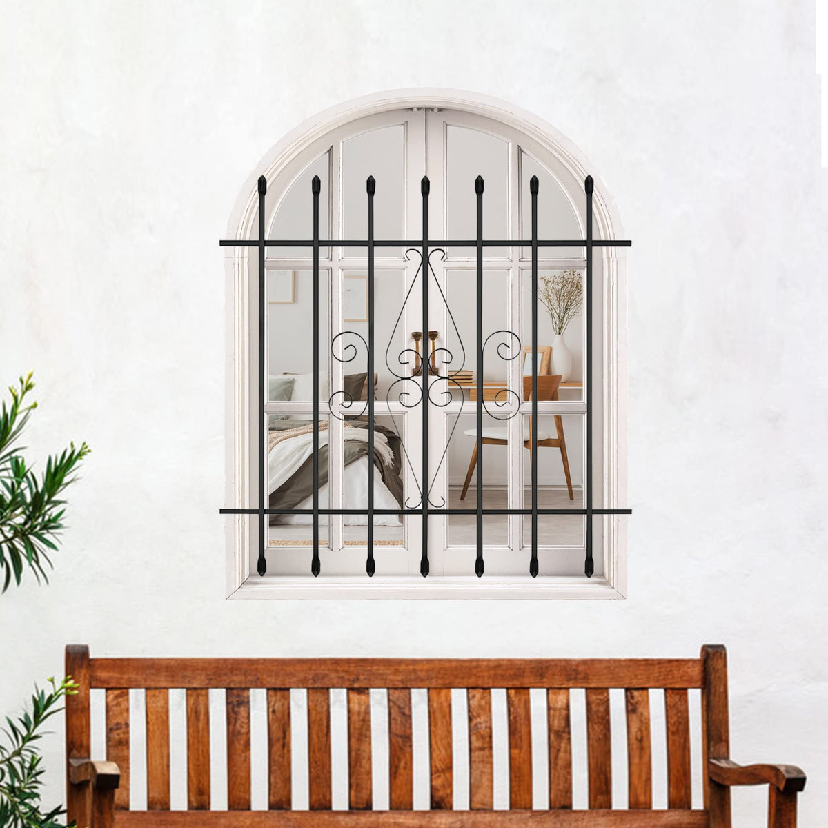 Black Window Bar Guard V640