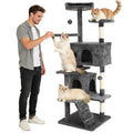 70 Inches Navy Blue Cat Tree U946693