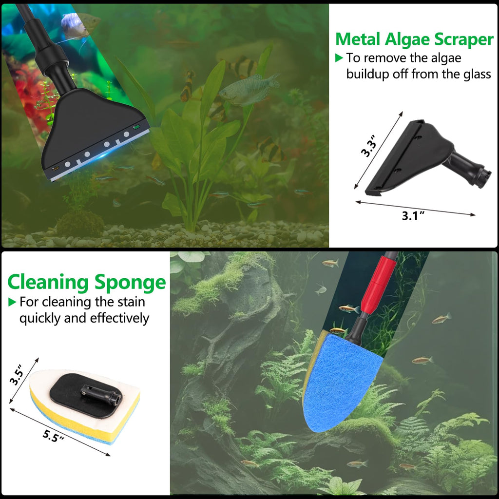 6 in 1 Fish Tank Cleaning Kit H886