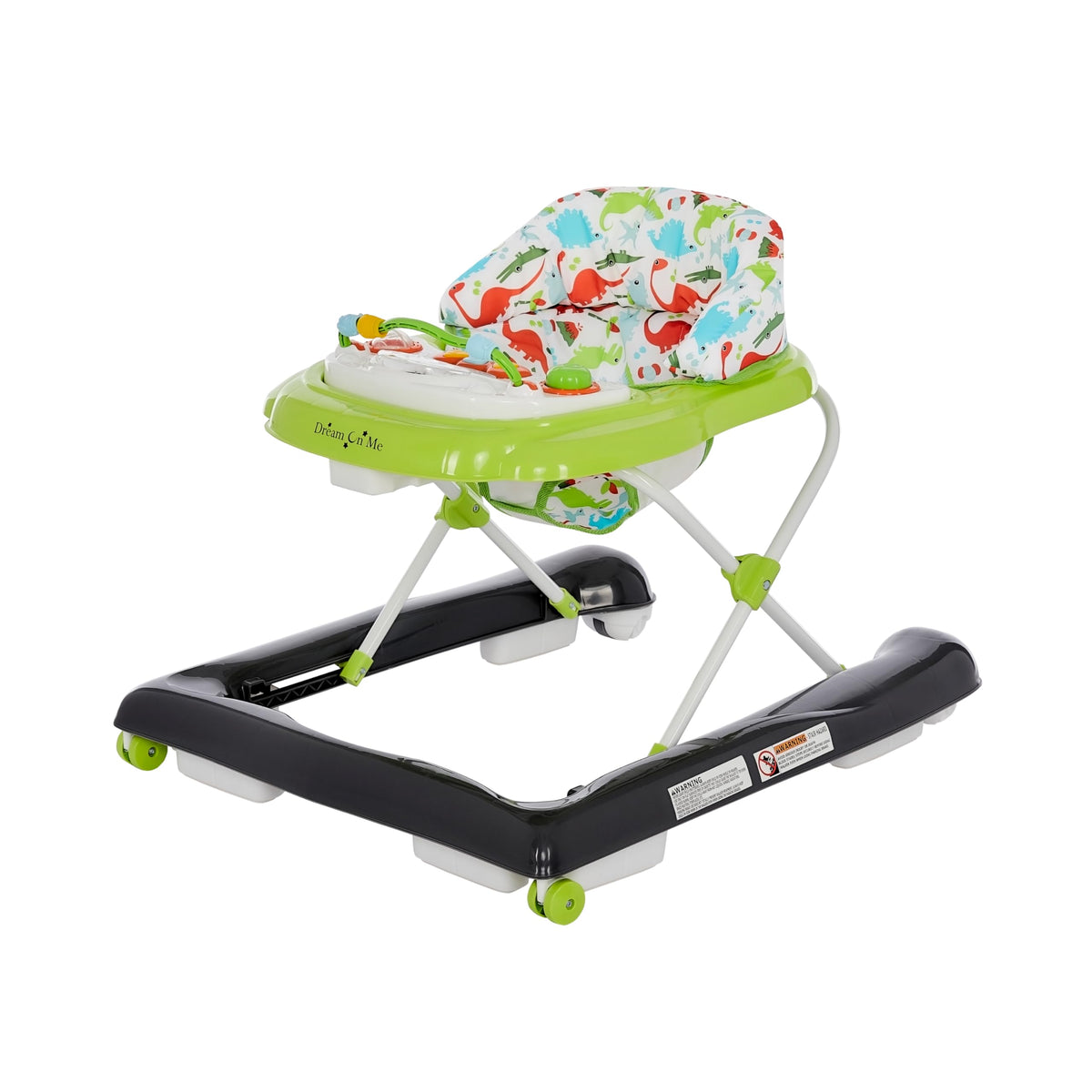 2-in-1 Convertible Baby Walker with Adjustable Seat X136004