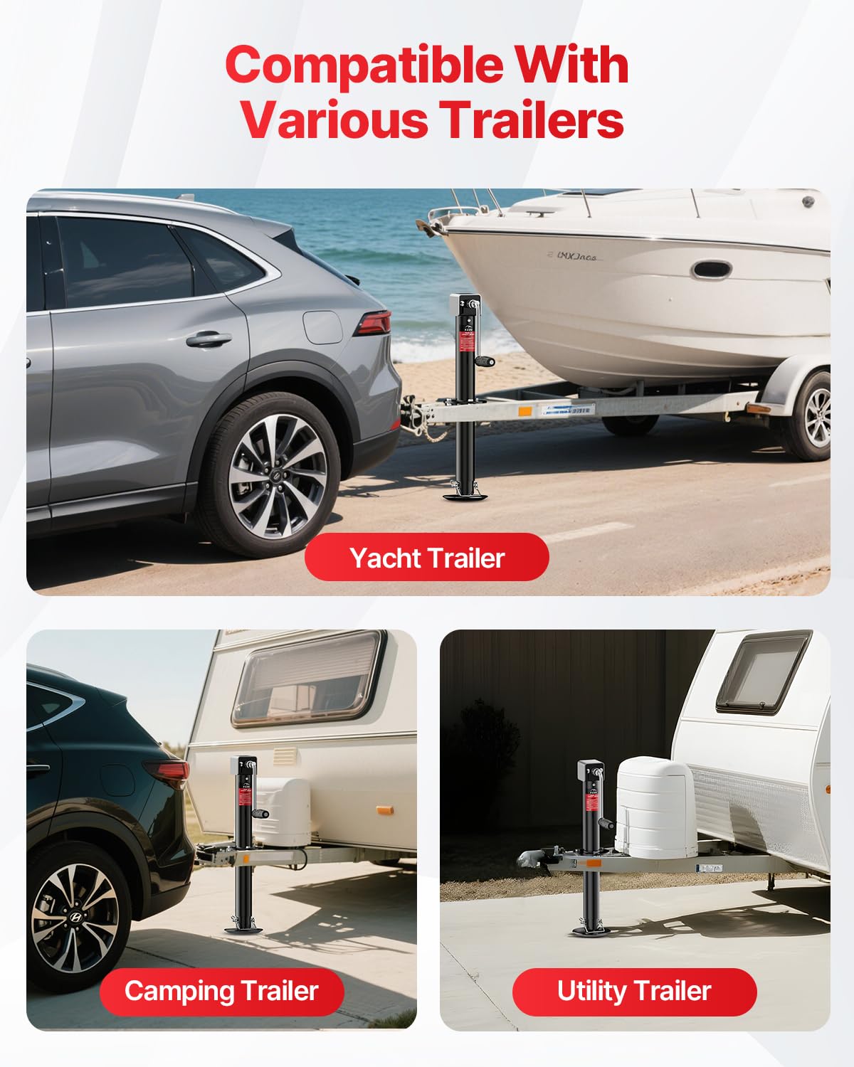 5000 lbs A-Frame Trailer Jack Z87972