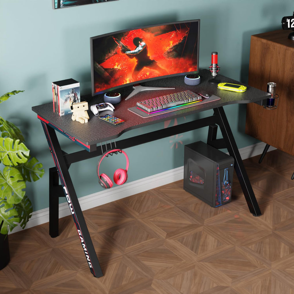 47" R-Shaped Gaming Table V6886