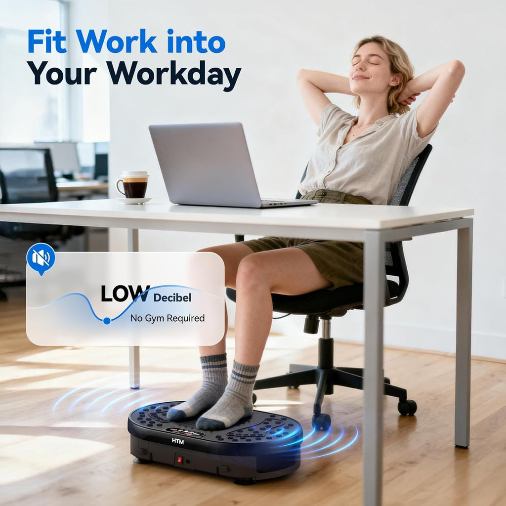 Vibration Plate Exercise Machine with Remote Control O766