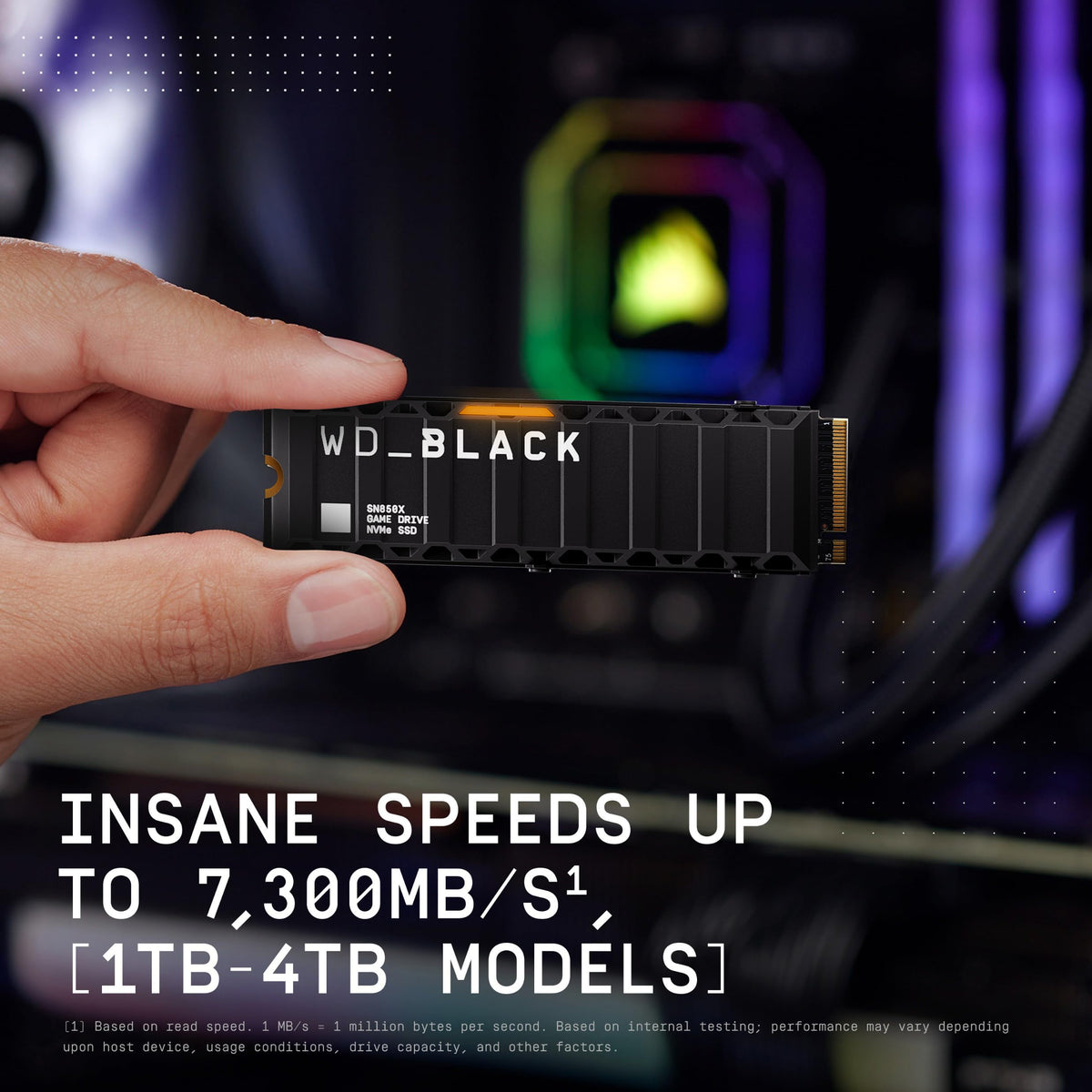 2TB NVMe M.2 2280 Internal SSD with Heatsink U973