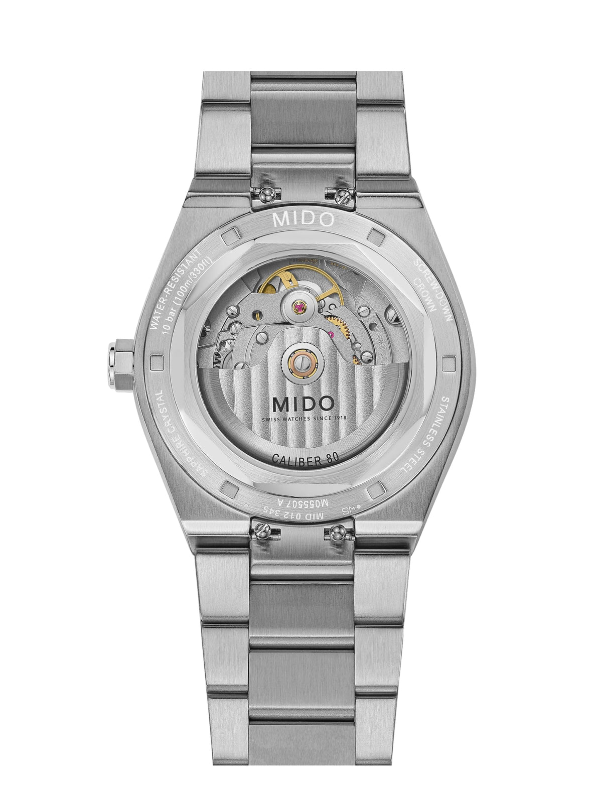 Swiss Automatic Watch for Men 40mm Stainless Steel Case U47818