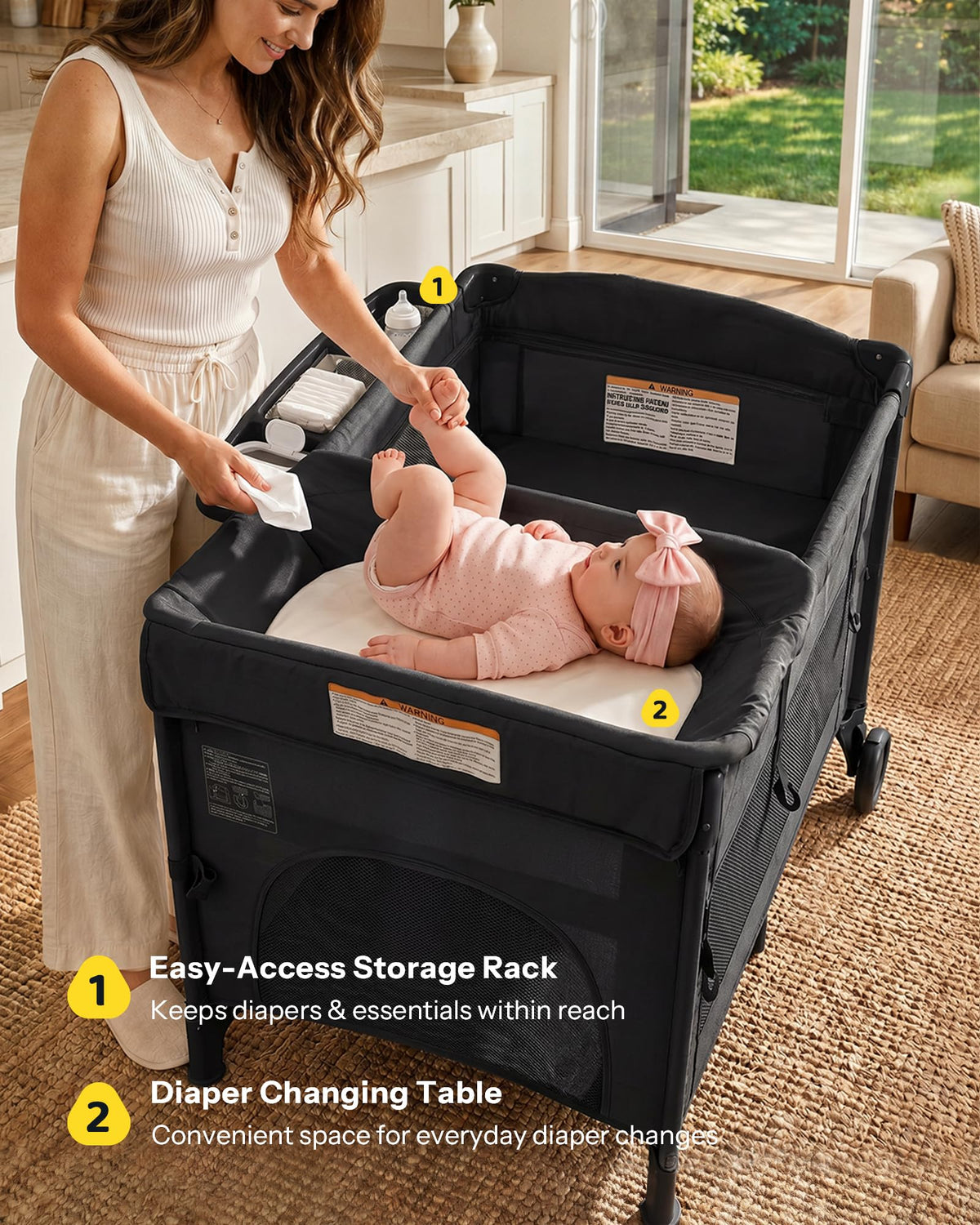 6 in 1 Foldable Playard M926483