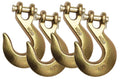 4 Pack 3/8" Grade 70 Clevis Slip Hook Y70072