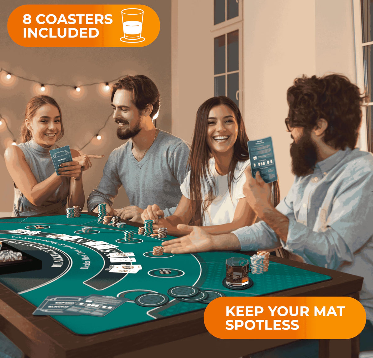 Blackjack Mat 70" x 30" M379129