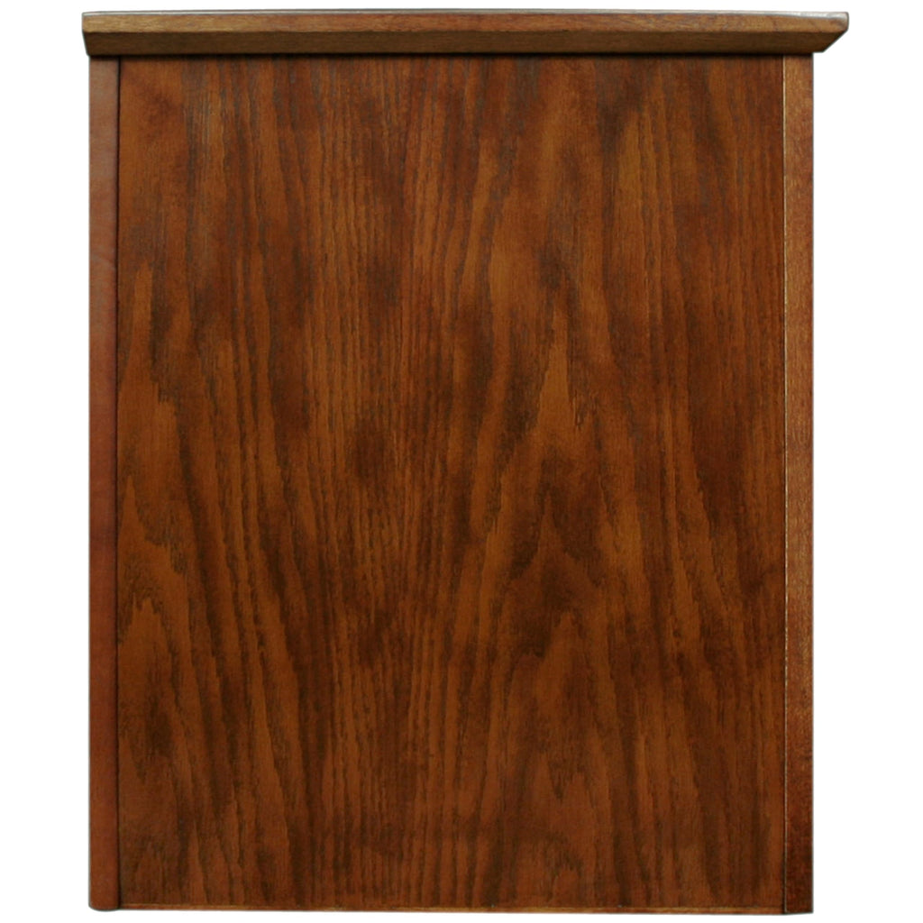 Solid Wood Mission Oak Four Door TV Stand C901336