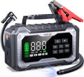Car Battery Jump Starter with Air Compressor 8000A Portable Booster Pack 160PSI Tire Inflator M96859