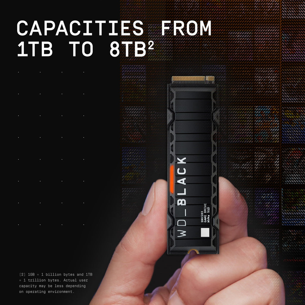 2TB NVMe M.2 2280 Internal SSD with Heatsink U973