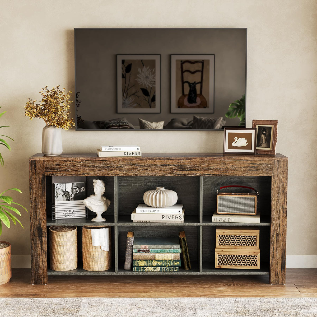 63-Inch TV Stand with Storage L793770