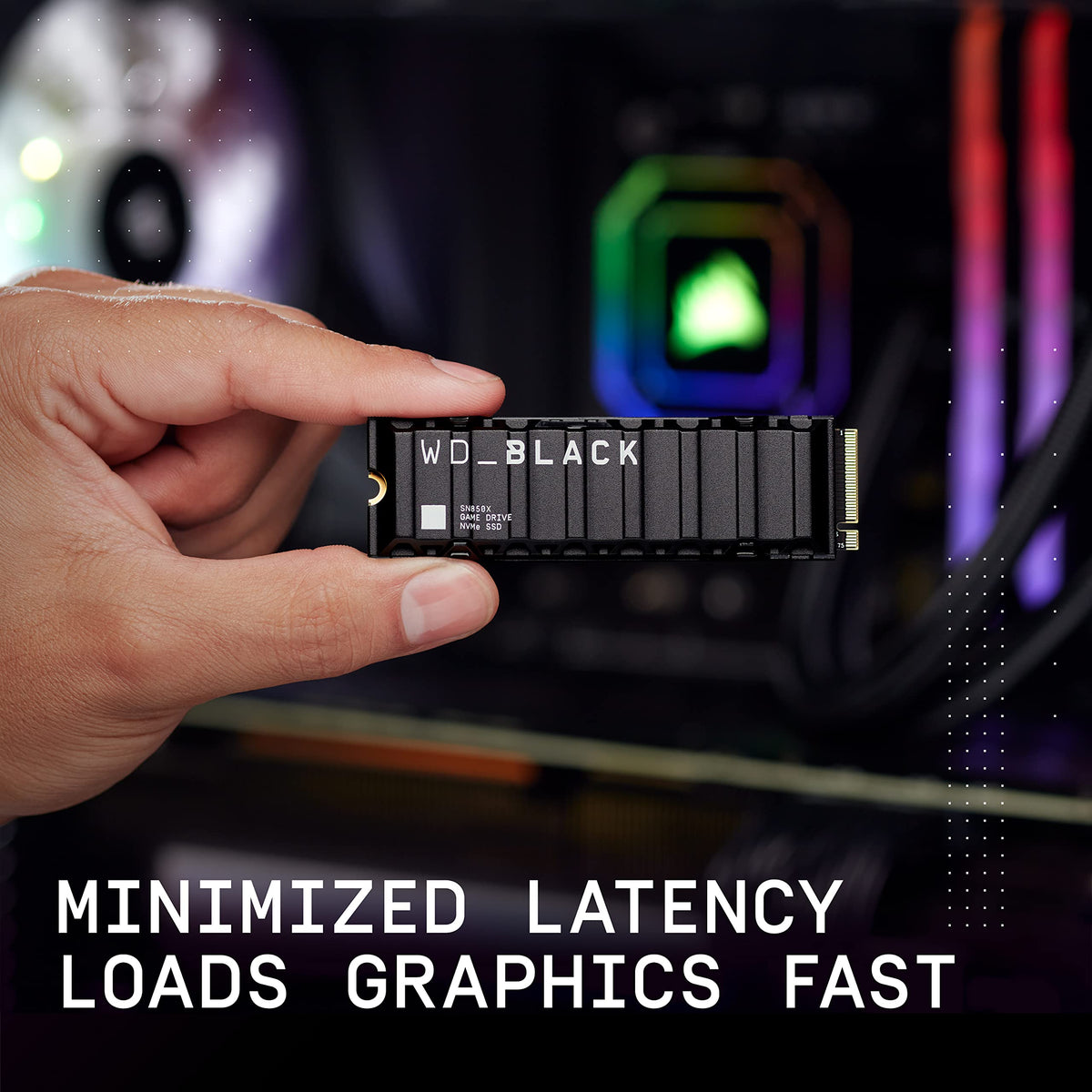 2TB NVMe M.2 2280 Internal SSD with Heatsink U973