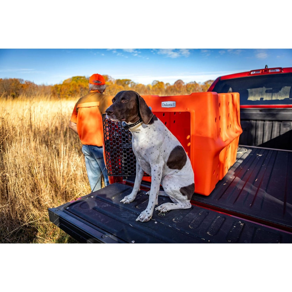 Orange Large Dog Crate D40215