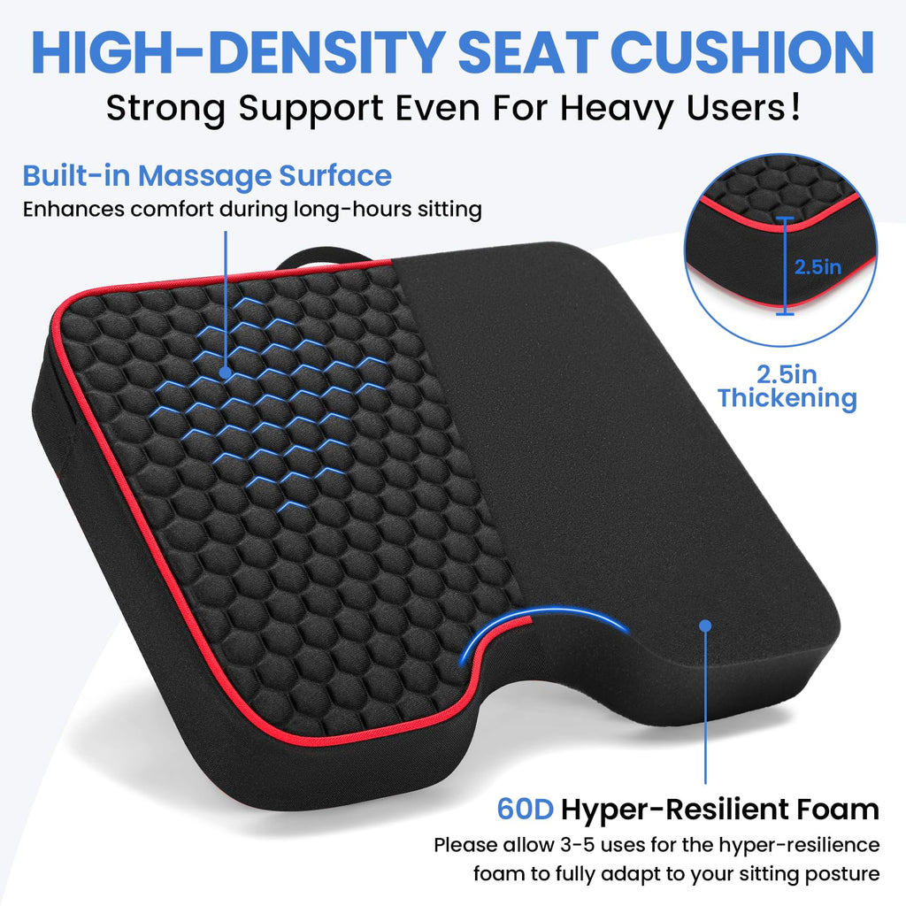 Portable Bleacher Seat Cushions with 2.5" Thick Foam L980
