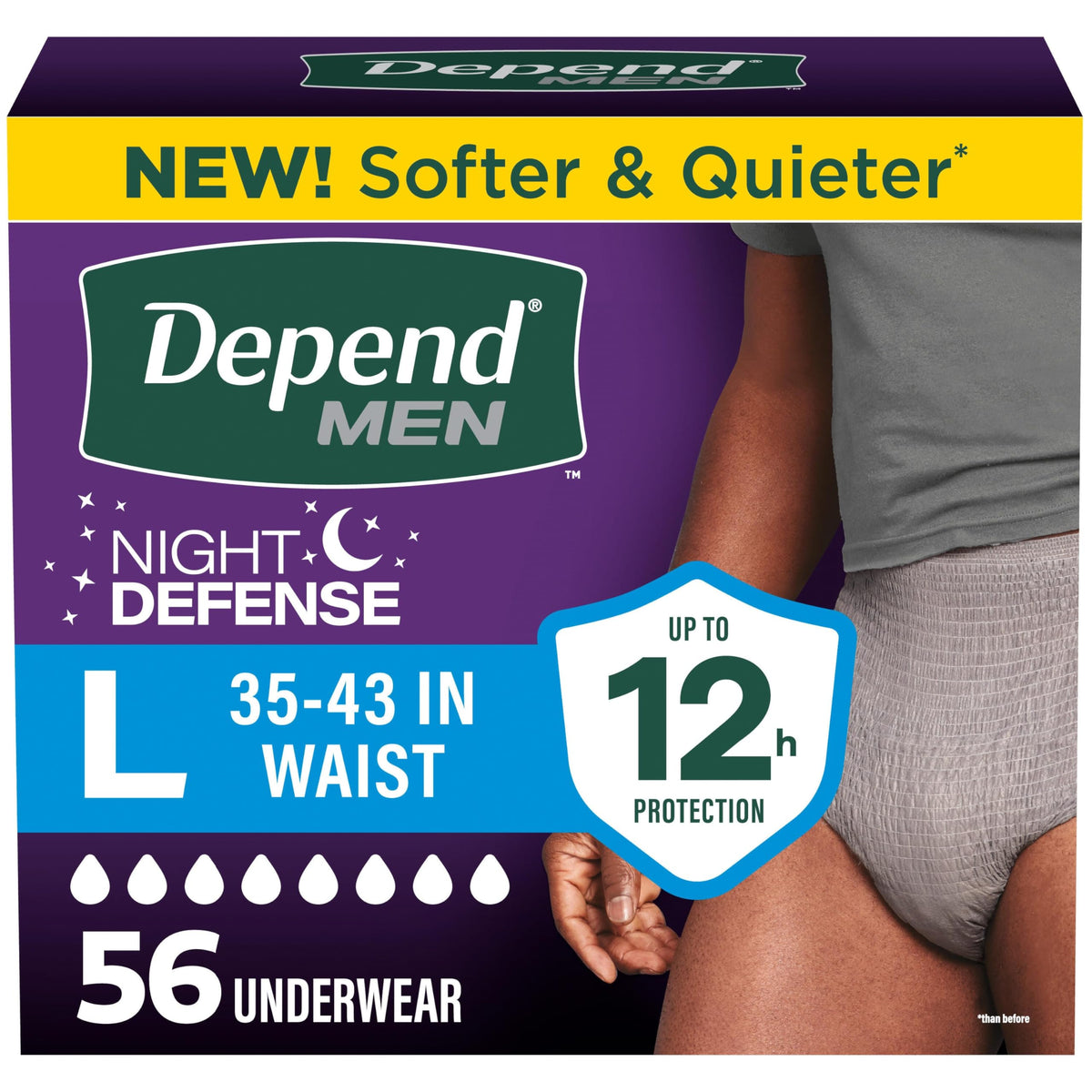 Large Adult Diapers 56 Count J564