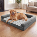 Waterproof Short Plush Orthopedic Dog Bed L5828