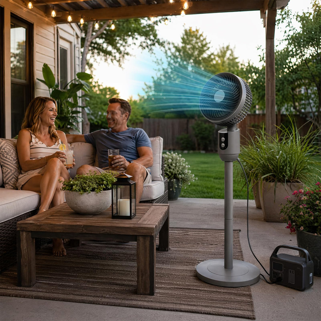 Super Quiet Adjustable Pedestal Fan T636