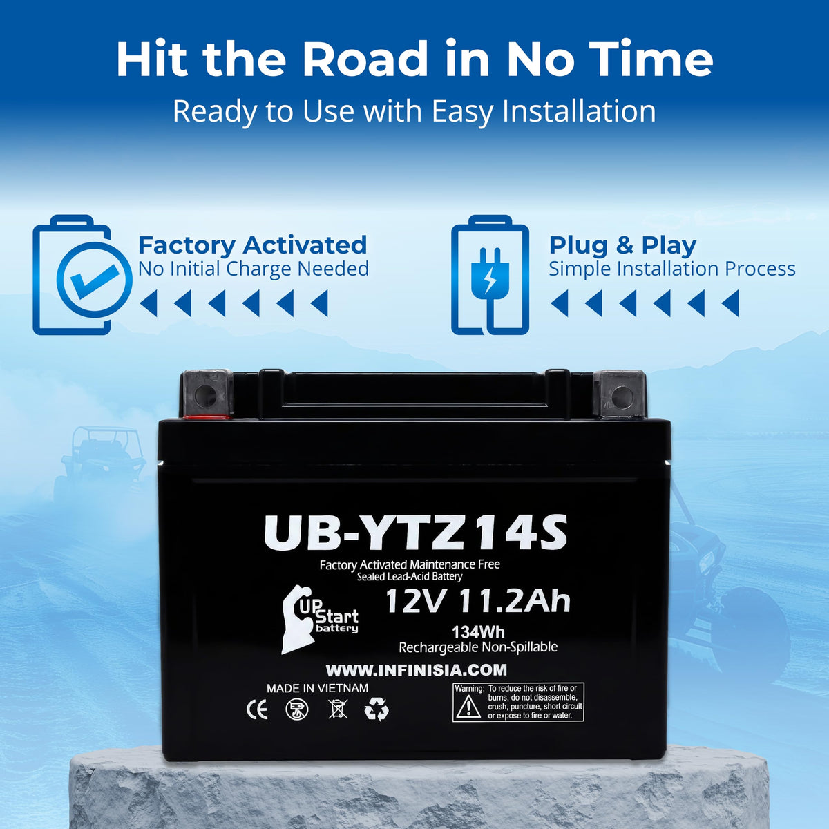 12V 11.2Ah Battery C7355