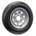 12 Inch Silver 5 Lug Trailer Tire Rim Assembly F6282