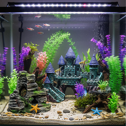 13 Pieces Aquarium Decorations Kit A669915