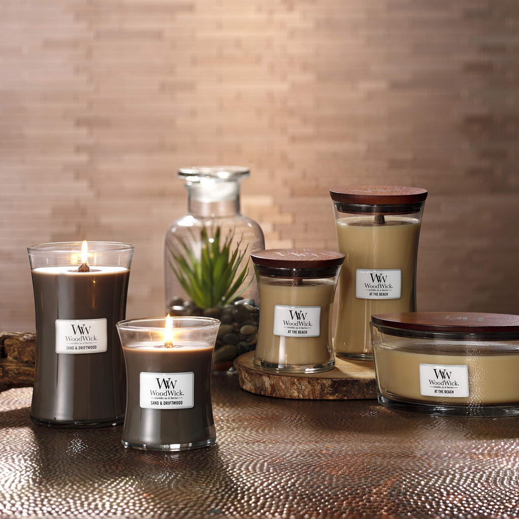 Scented Candle with Crackling Wick U145