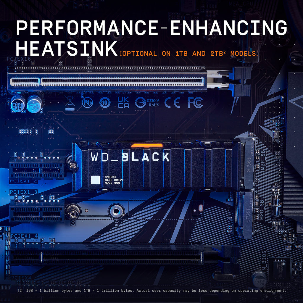 2TB NVMe M.2 2280 Internal SSD with Heatsink U973