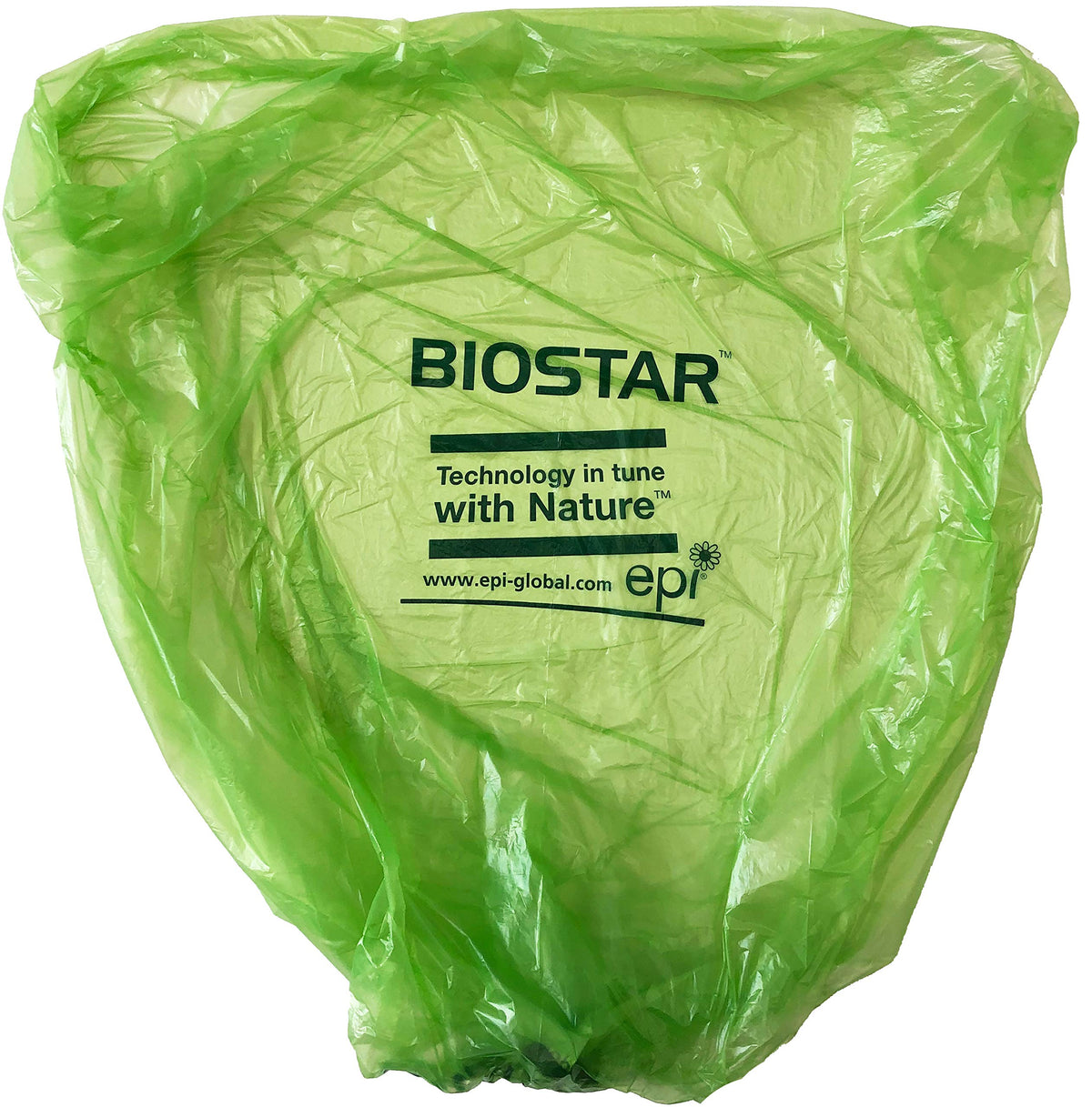 Biodegradable 40-45 Gallon Trash Bags 250 Count Green T445