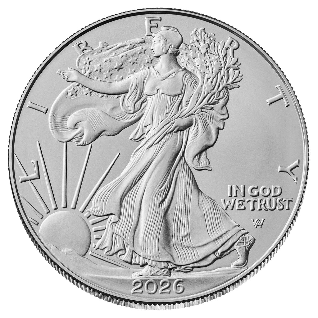 2026 U.S. Silver Eagle 1 oz Brilliant Uncirculated Dollar J21264