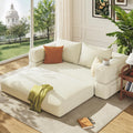 75'' Convertible Sofa Bed Queen V9059