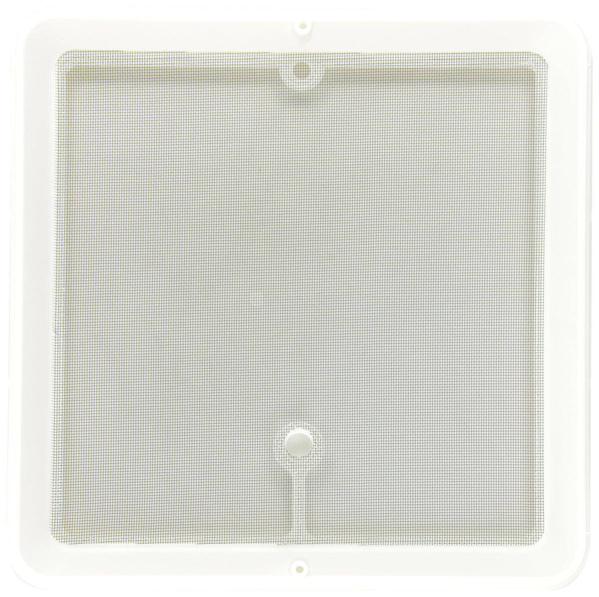 14" White Radius Corner Roof Vent I6463