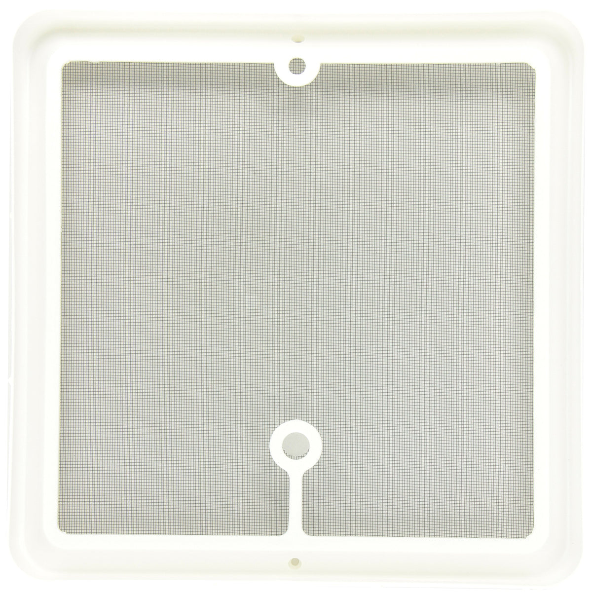 14" White Radius Corner Roof Vent I6463