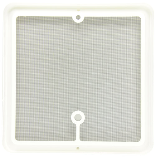 14" White Radius Corner Roof Vent I6463